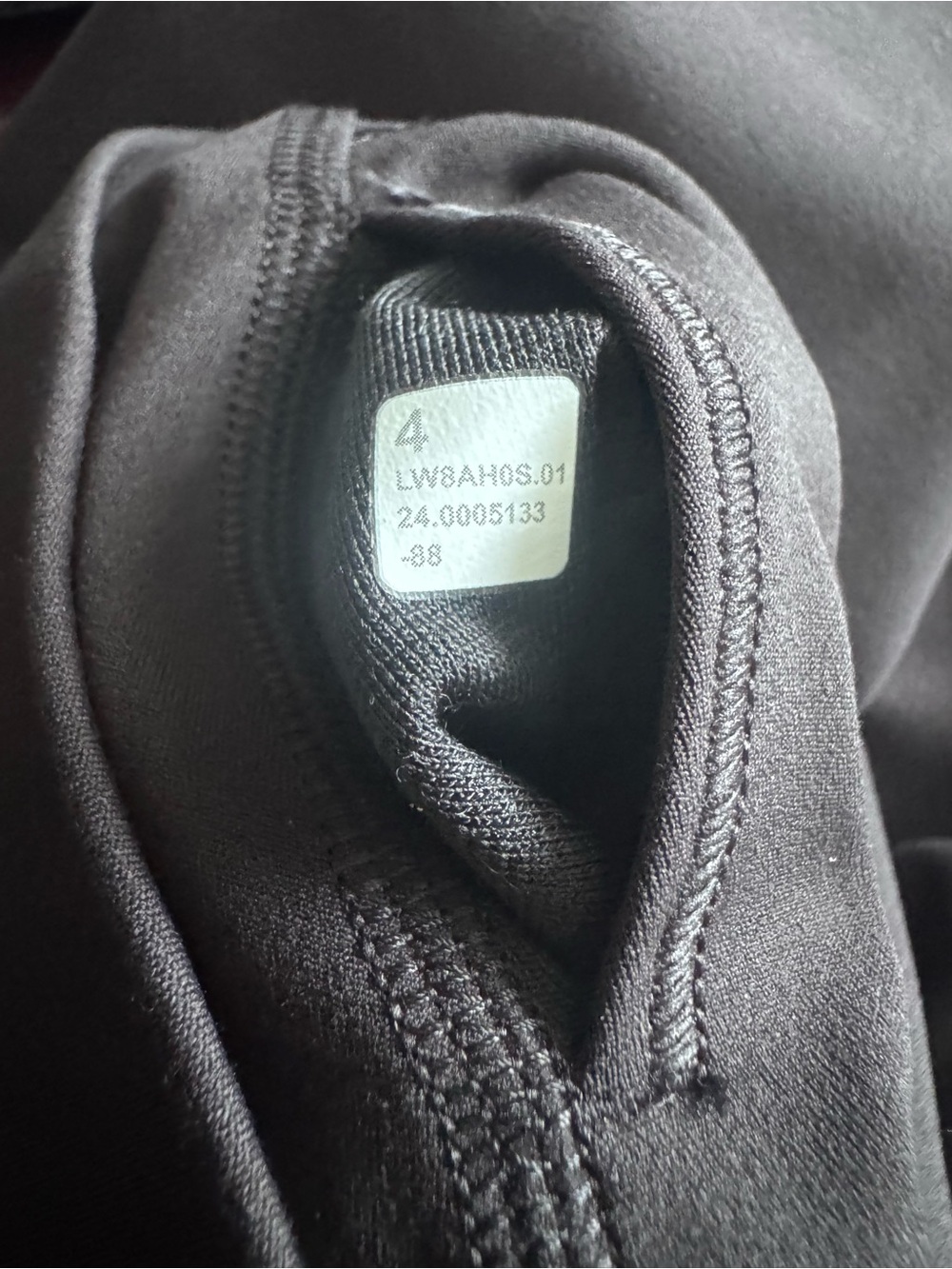 lululemon Nulu Slim-Fit Black High-Rise Skirt - Picture 7 of 7